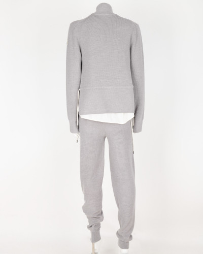 Moncler Dres szary komplet dresowy