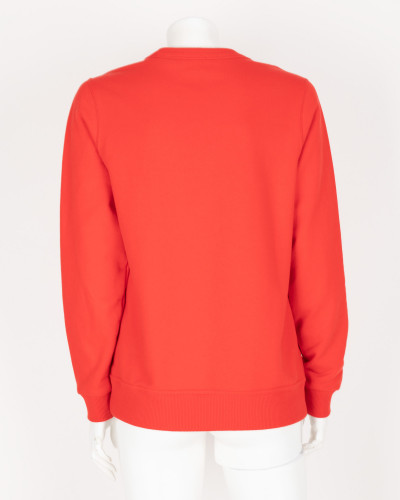 Burberry Bluza czerwona z logo