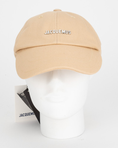 Jacquemus Nakrycie głowy ciemny beż