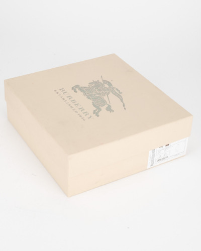 Burberry botki czarne