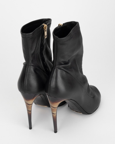 Burberry botki czarne