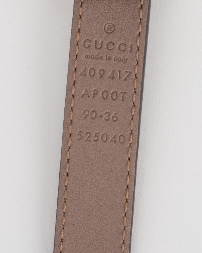 Gucci Pasek brudny róż
