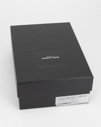 Saint Laurent  Szpilki czarne zamszowe
