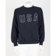 Anine Bing Bluza czarna 'USA'