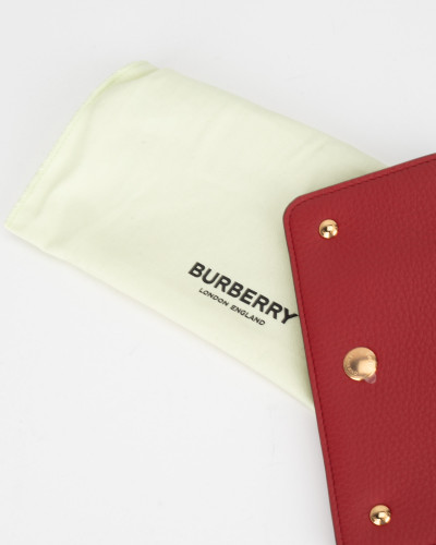 Burberry Porftel i etui czerwony duzy