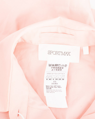 Max Mara Bluzka i koszula rozowa z kieszenią