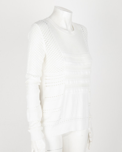 Elisabetta Franchi bialy azurowy
