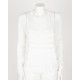 Elisabetta Franchi bialy azurowy