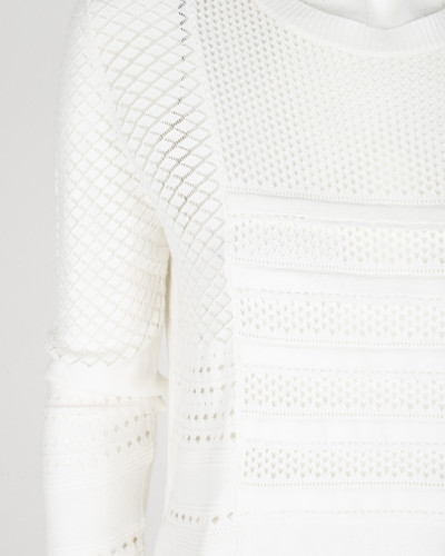 Elisabetta Franchi bialy azurowy