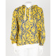 Versace Bluza meska zolta we wzor