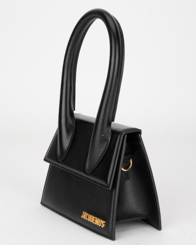 Jacquemus Torebka czarna skórzana