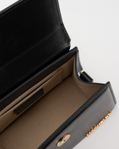 Jacquemus Torebka czarna skórzana