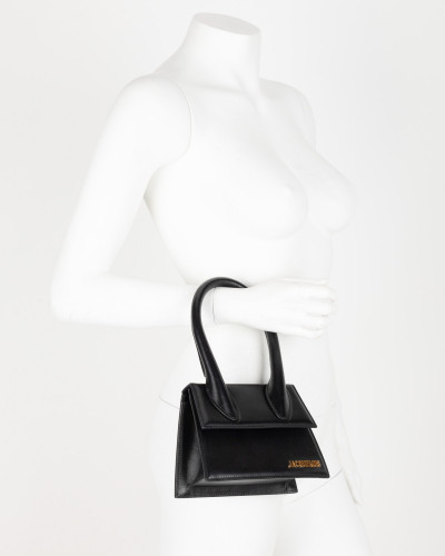 Jacquemus Torebka czarna skórzana