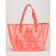 Marc Jacobs neon róż shopper