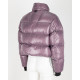 Moncler Kurtka fioletowa krótka