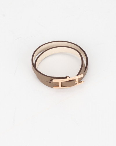 Hermes Bransoletka khaki dwustronny 390 Euro