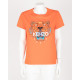 Kenzo T-shirt pomarańczowy z tygrysem