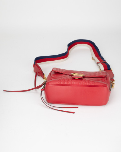 Gucci Torebka czerwona Sylvie web