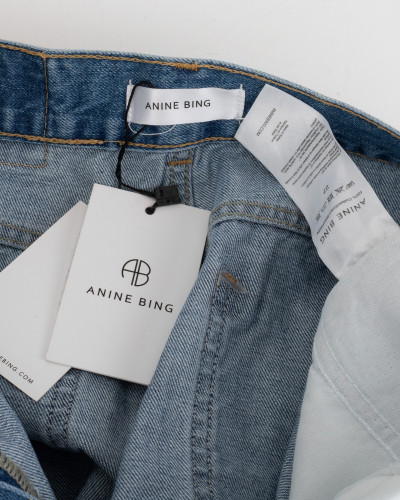 Anine Bing Spodenki jeansowe krótki