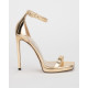 Jimmy Choo Sandały złote