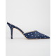 Magda Butrym Buty granatowe na obcasie