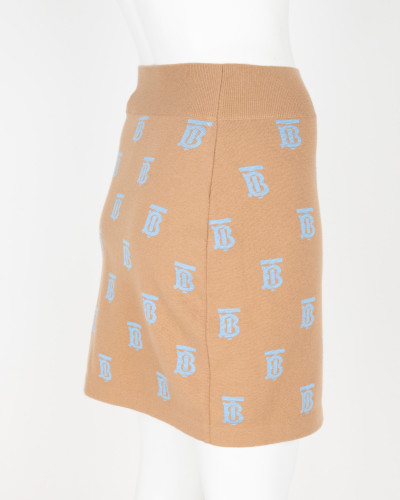 Burberry Spódnica brązowo niebieska