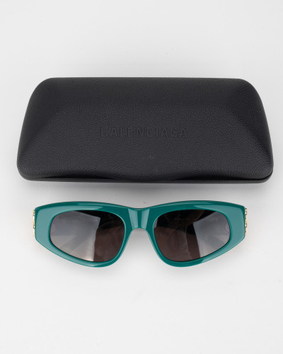 Balenciaga Okulary zielone