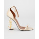 Saint Laurent  Sandały YSL bezowe