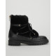 Jimmy Choo czarne z futerkiem