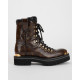 Louis Vuitton Buty brązowe botki w monogram