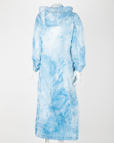 Off-White Kurtka niebieska przeciwdeszczowa