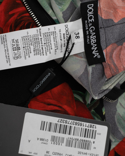 Dolce & Gabbana Bluza w róóżwe ze ściagaczem