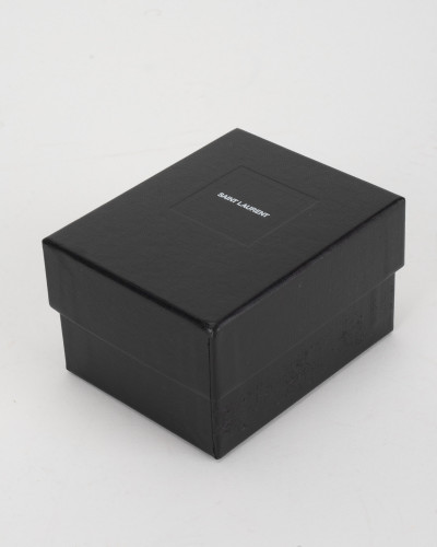 Saint Laurent  czarny aksamitny cocker YSL