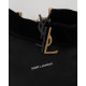 Saint Laurent  czarny aksamitny cocker YSL