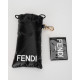 Fendi Okulary brązowe przeciwsłoneczne z dużym złotym 'F' z boku
