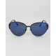 Linda Farrow x Matthew Williamson Okulary granatowe