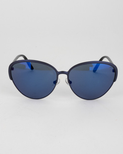 Linda Farrow x Matthew Williamson Okulary granatowe