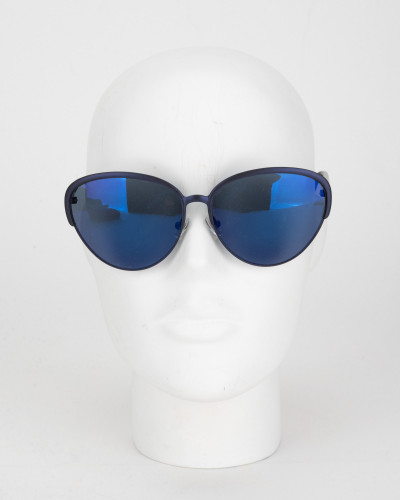 Linda Farrow x Matthew Williamson Okulary granatowe