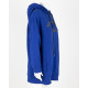 Max Mara Bluza granatowa z kapturem i logo
