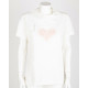 Dior Ubranie t-shirt biały z sercem