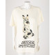 Gucci Bluzka bezowy T-shirt z królikiem
