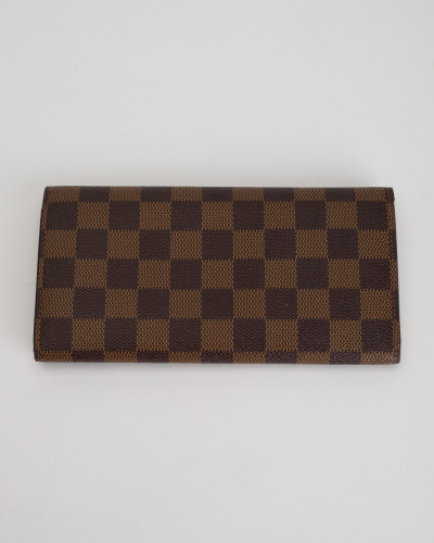 Louis Vuitton Porftel i etui duzy portfel w szachownice