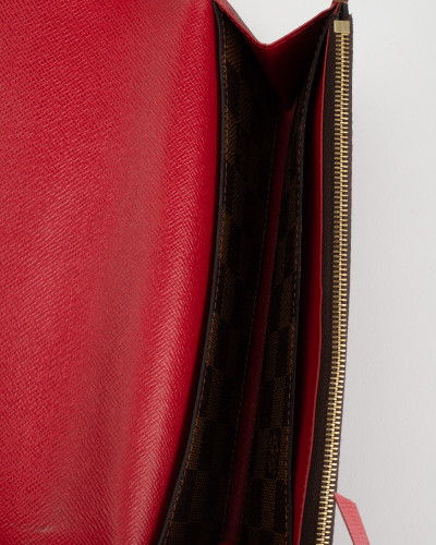 Louis Vuitton Porftel i etui duzy portfel w szachownice
