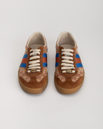 Gucci sneakersy brazowe
