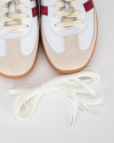 Sporty & Rich Sportowe originals z bordowymi paskami