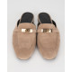 Hermes Loafer beżowe oz mule