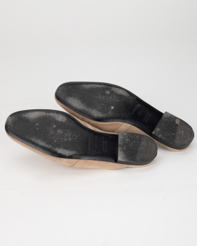 Hermes Loafer beżowe oz mule