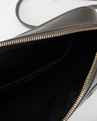 Saint Laurent  Torebka szara Lou camera bag (zabrudzenia wewnątrz )