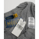 Ralph Lauren Sweter szary w serek pleciony
