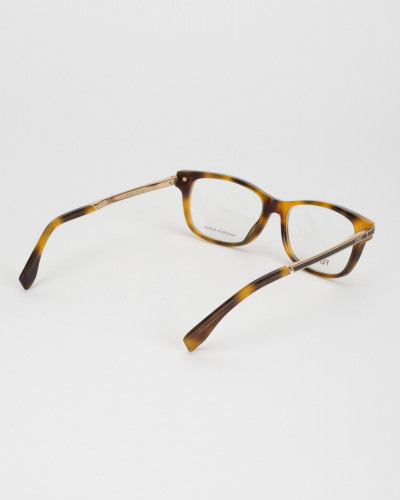 Fendi Okulary żółto brązowe oprawki korekcyjne